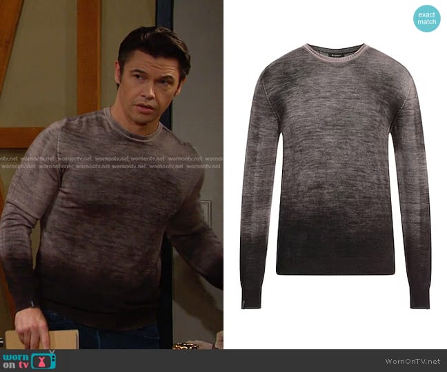 Arovescio Knit Sweater worn by Xander Kiriakis (Paul Telfer) on Days of our Lives