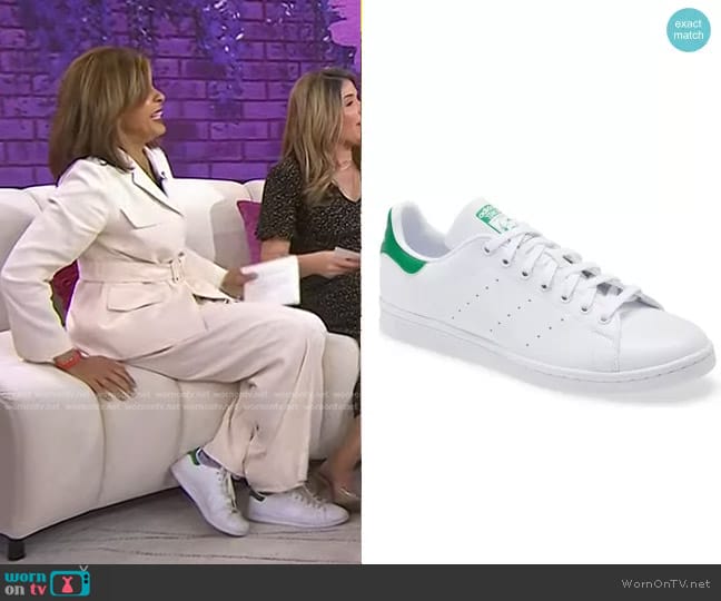 Adidas Primegreen Stan Smith Sneaker worn by Hoda Kotb on Today