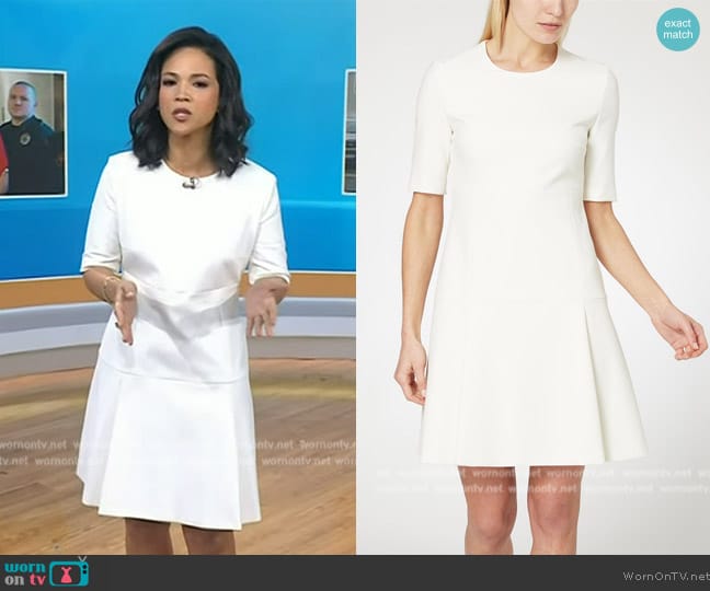 WornOnTV: Laura’s white mini dress on Today | Laura Jarrett | Clothes ...