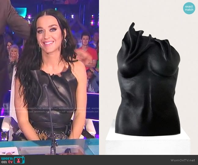 Abome Sculpt Me Dear, Black Torso worn by Katy Perry on American Idol