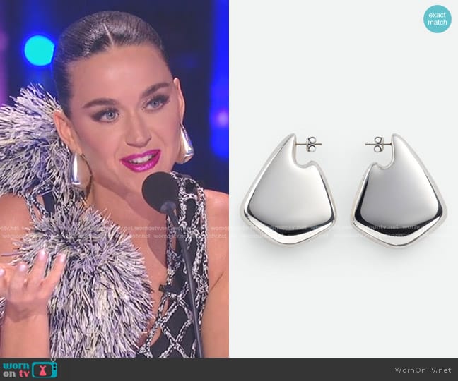 Katy Perry’s silver earrings American Idol