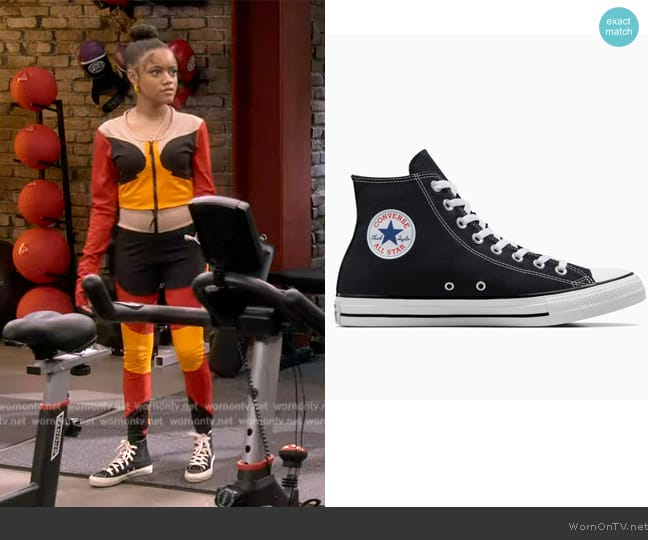 Converse Chuck Taylor All Star Canvas worn by Aaliyah Upshaw (Khali Spraggins) on The Upshaws