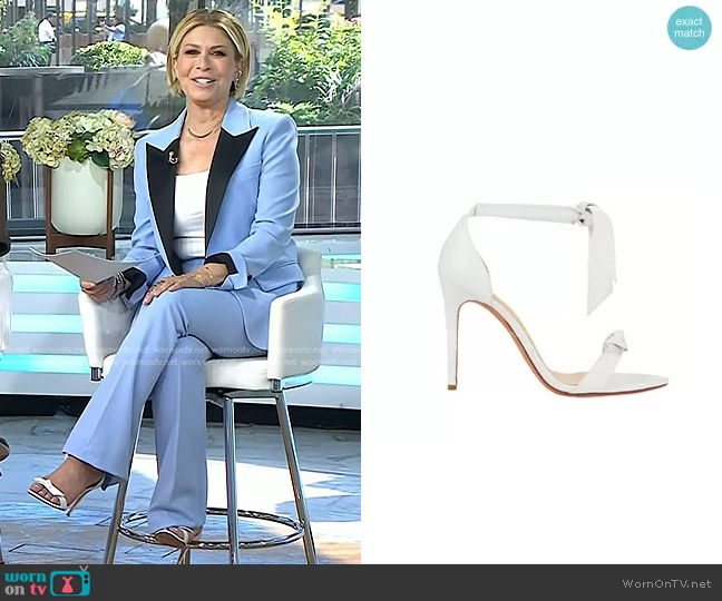 Alexandre Birman Clarita Leather Sandals worn by Jill Martin on Today