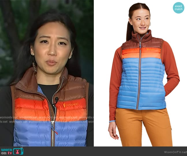 WornOnTV: Kathy Parks’ puffer vest on Today | Clothes and Wardrobe from TV