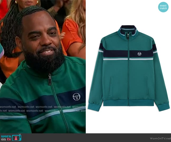 Sergio Tacchini Damarindo Track Jacket worn by Todd Tucker on Sherri