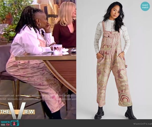 Magnolia Pearl Fairy Overalls worn by Whoopi Goldberg on The View