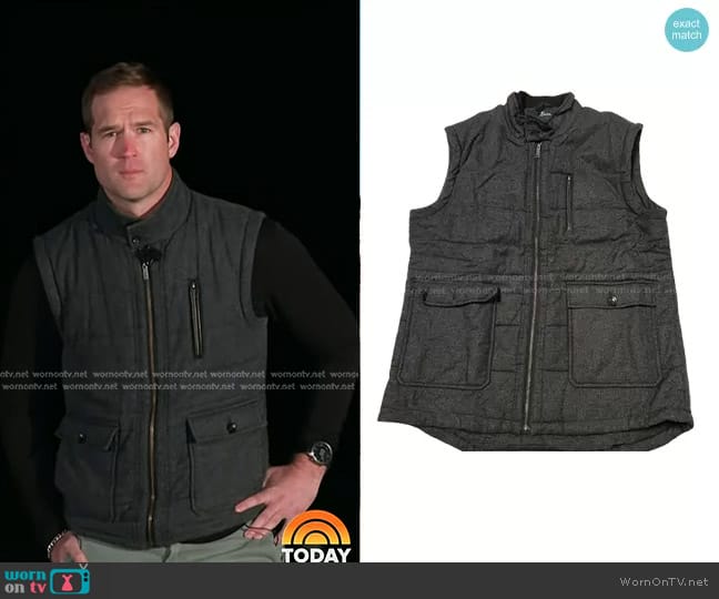 Rodd & Gunn Johnsonville Vest in Charcoal