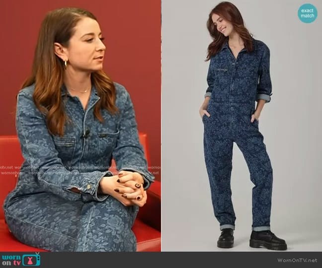 Lee Vintage Modern Union-Alls worn by Maura Barrett on NBC News Daily