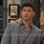 Alex’s paisley print shirt on Days of our Lives