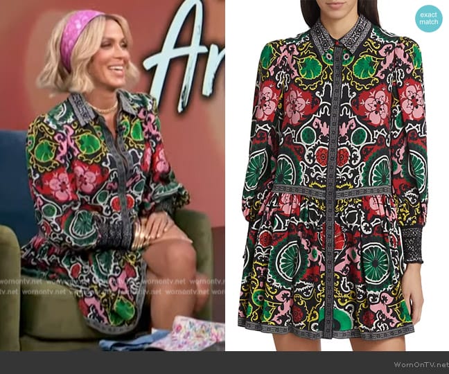 WornOnTV: Nicole Ari Parkers’ floral print dress on Access Hollywood ...