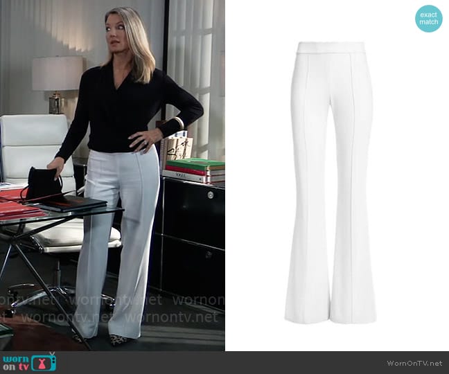 Alice + Olivia Jalisa Pants worn by Nina Reeves (Cynthia Watros) on General Hospital