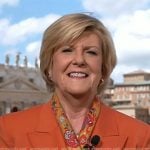 Anne Thompson’s orange double breasted blazer on Today