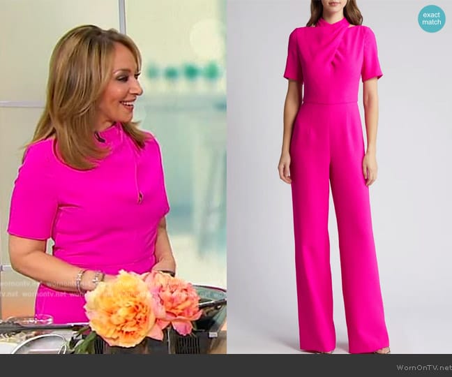 WornOnTV: Rosanna Scotto’s pink cross neck jumpsuit on Sherri | Clothes ...