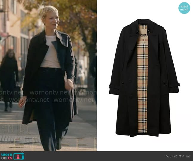 Adeline’s black trench coat on American Horror Story