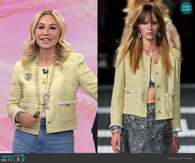 Chanel Cruise 2023/2024 Collection worn by Anastasia Soare on Today