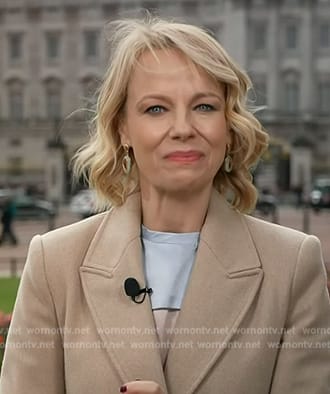 Daisy McAndrew’s beige coat on Today