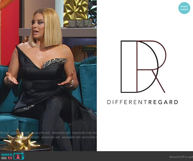 Different Regard Custom Dress worn by Robyn Dixon on The Real Housewives of Potomac