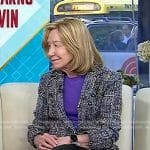 Doris Kearns Goodwin’s tweed blazer on Today