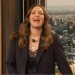 Drew’s lace trim cami on The Drew Barrymore Show