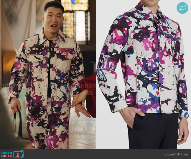 Dries van Noten Valashe Jacket worn by Nicholas (Joel Kim Booster) on Loot