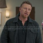 Owen’s grey teddy jacket on Greys Anatomy