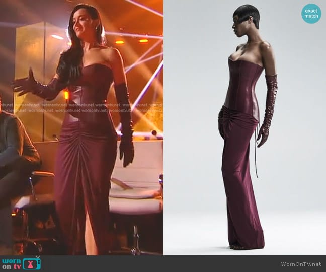 Francesco Murano The Agora AW 2024 Collection worn by Katy Perry on American Idol