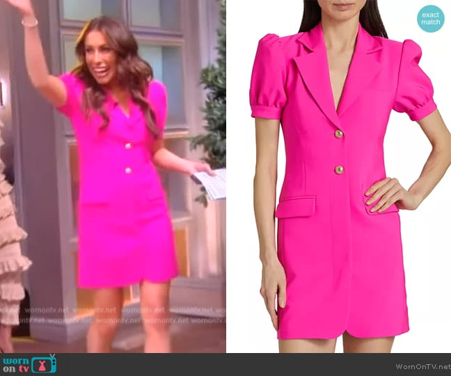 Generation Love Neira Crepe Blazer Minidress worn by Alyssa Farah Griffin on The View