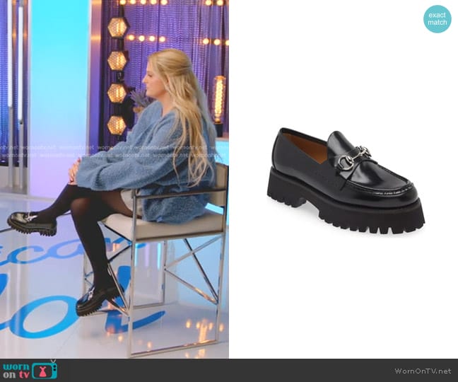 Meghan Trainor’s loafers on American Idol