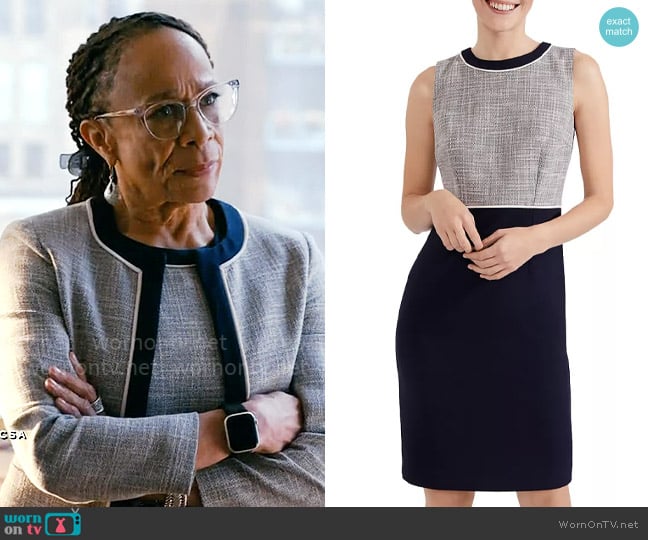 Hobbs Laurie Dress worn by Sharon Goodwin (S. Epatha Merkerson) on Chicago Med