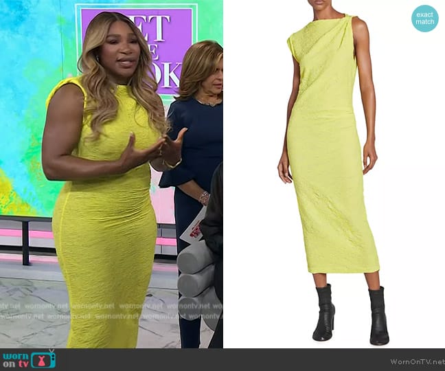 Isabel Marant Franzy Dress worn by Serena Williams on Today