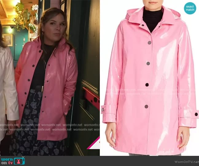 Jane Post Princess Slicker Coat worn by Jenna Bush Hager on Today