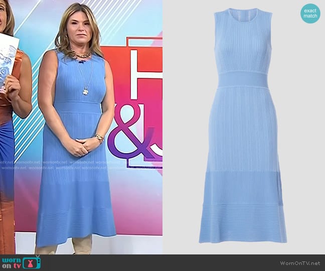 Jason Wu Knit Dress worn by Jenna Bush Hager on Today