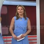 Jenna’s blue gathered dress on Today