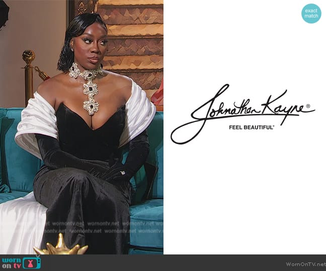 Jonathan Kayne Cape worn by Wendy Osefo on The Real Housewives of Potomac