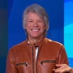 Jon Bon Jovi’s brown leather jacket on Good Morning America