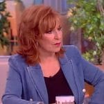 Joy’s double breasted denim jacket on The View