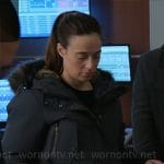 Kim's blue padded jacket on Chicago PD