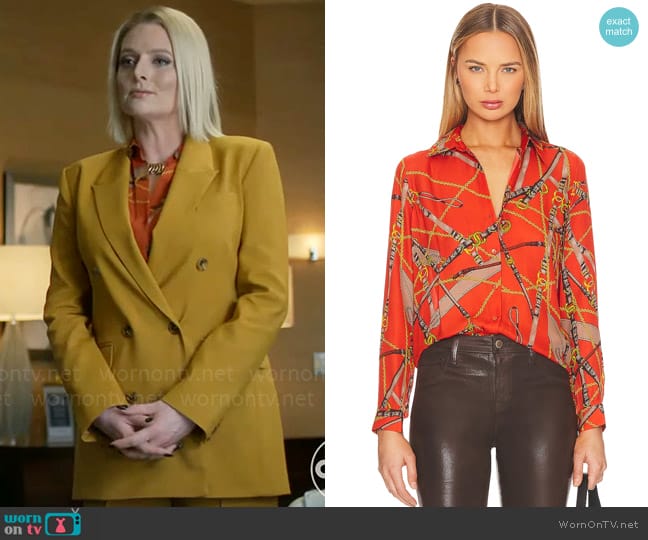 WornOnTV: Lexi’s yellow suit on Not Dead Yet | Lauren Ash | Clothes and ...