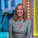 Lara’s cherry print dress on Good Morning America