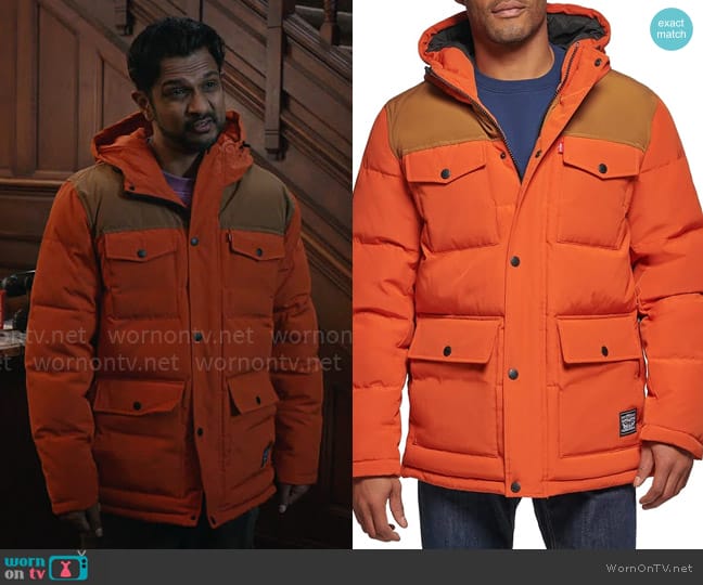 Jay’s orange parka on Ghosts