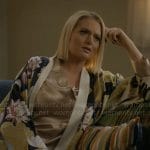 Lexi’s floral robe on Not Dead Yet