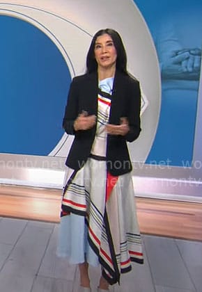 Lisa Ling Outfits u0026 Fashion on CBS Mornings | Lisa Ling