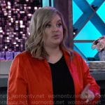Maxie's red bomber jacket on General Hospital
