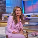 Dr. Melanie Ross Mills’s pink suit on Good Morning America