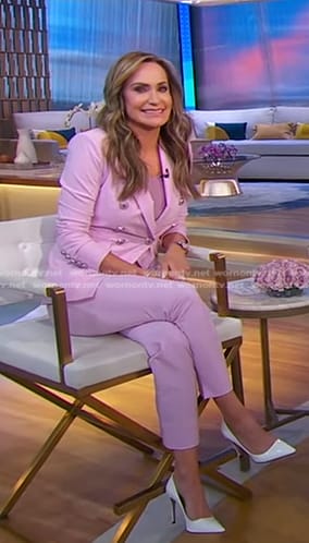 Dr. Melanie Ross Mills’s pink suit on Good Morning America