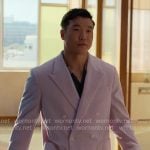 Nicholas's lilac suit on Loot