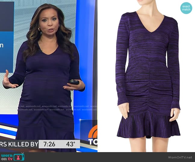 Parker Carla Knit Dress worn by Adelle Caballero on Today