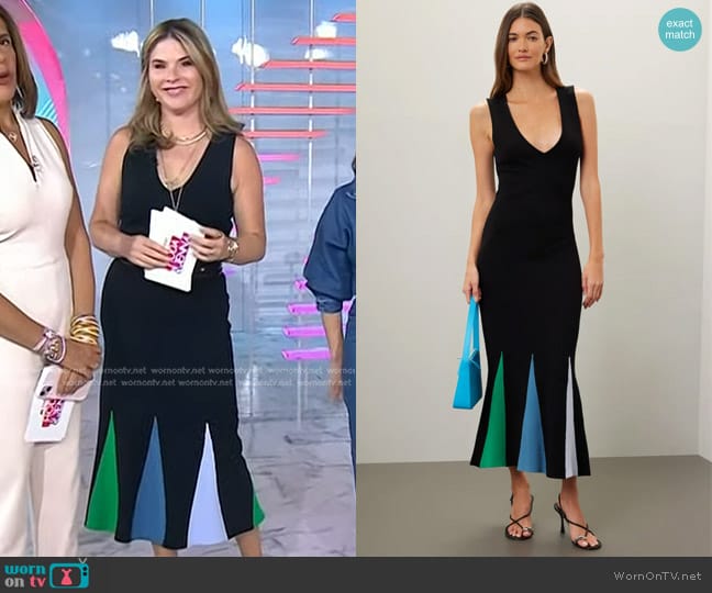 Rhode Riley Dress worn by Jenna Bush Hager on Today