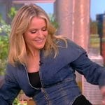 Sara’s denim jacket on The View