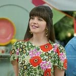 Casey Wilson's floral print dress on Today